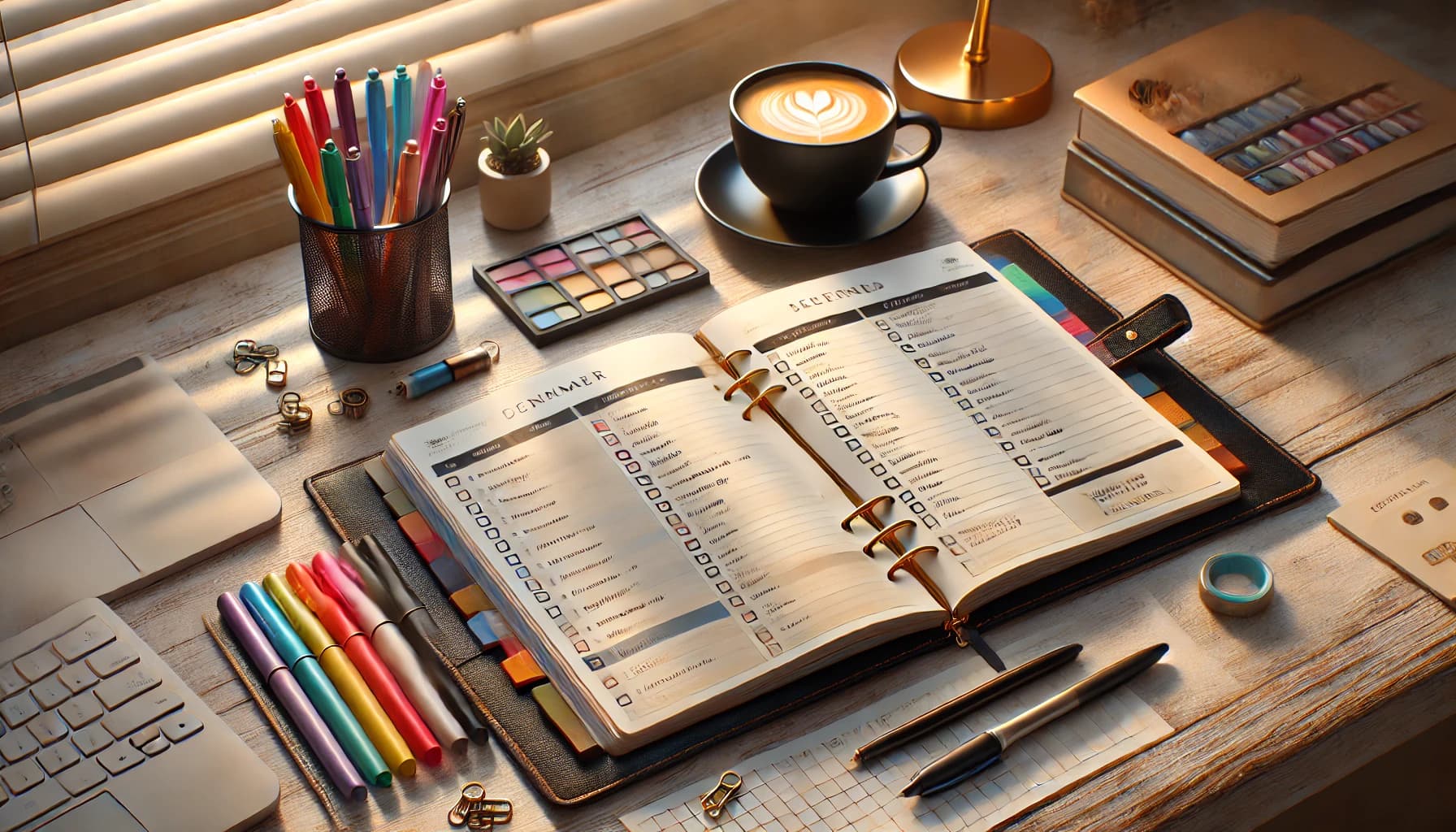 Easy Steps to Get Organized and Focused Using a Planner